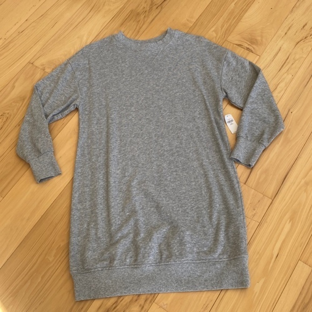 Old Navy sweatshirt crew dress.  XS petite NWT